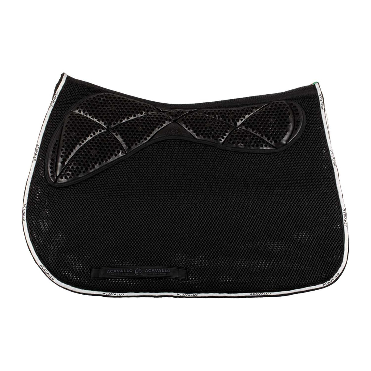 Acavallo - Sadelunderlag, spring, memory foam, 3D spacer, gel grip