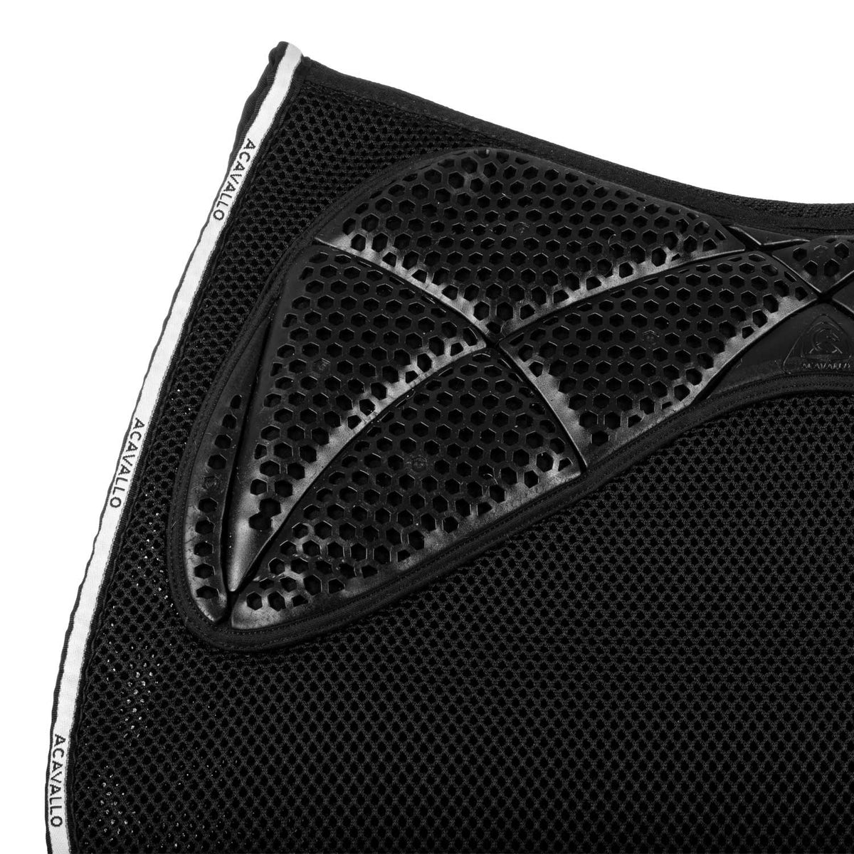 Acavallo - Sadelunderlag, spring, memory foam, 3D spacer, gel grip