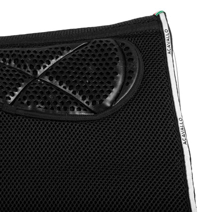 Acavallo - Sadelunderlag, spring, memory foam, 3D spacer, gel grip