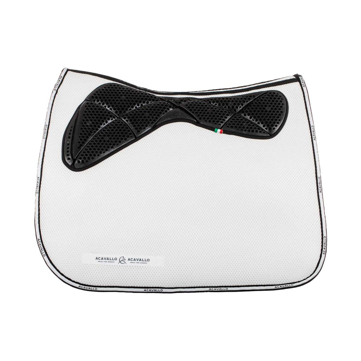 Acavallo - Sadelunderlag, dressur, memory foam, 3D spacer, gel grip