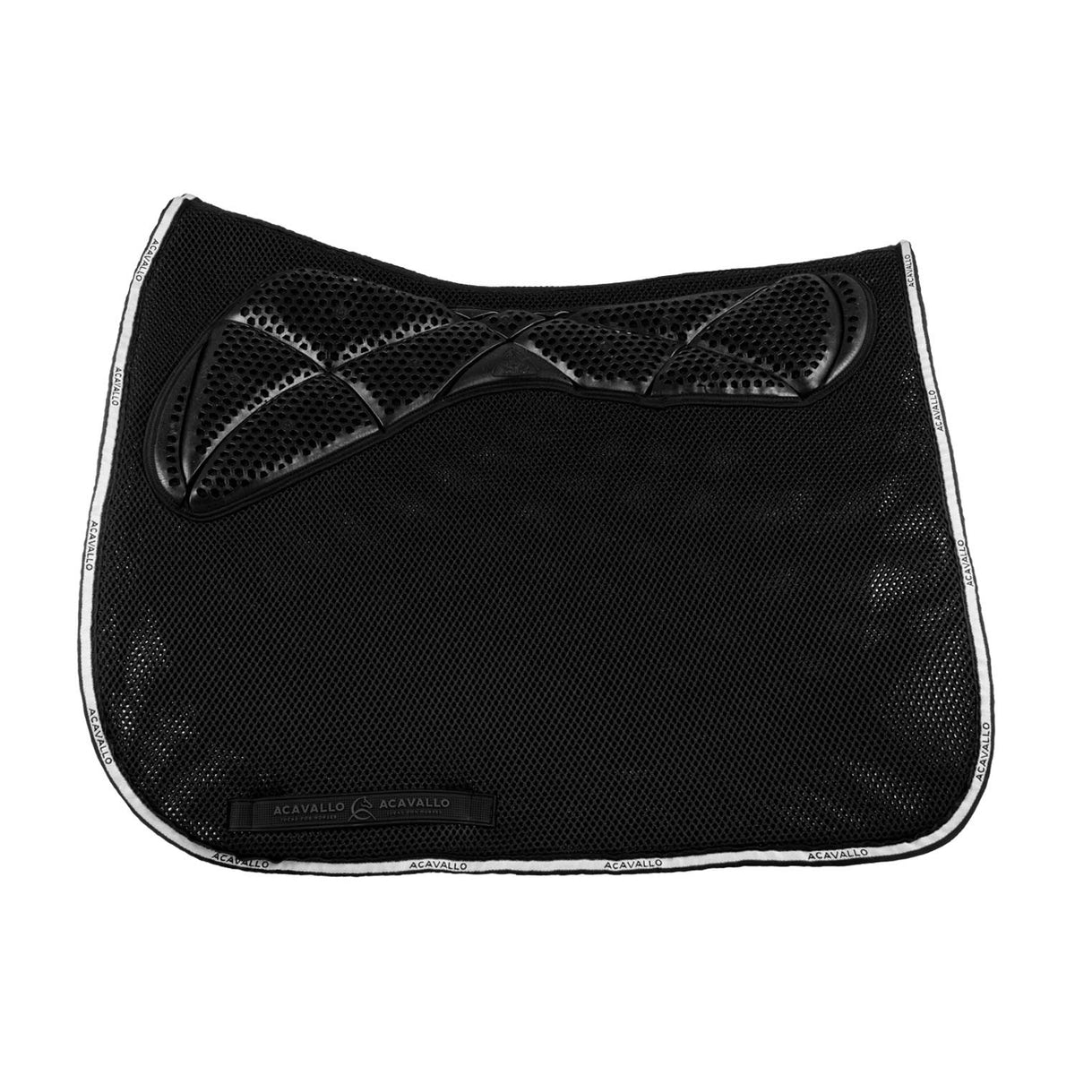 Acavallo - Sadelunderlag, dressur, memory foam, 3D spacer, gel grip