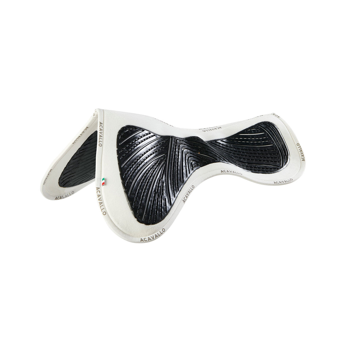 Acavallo - Underlag, Slim pad, close contact, ruskind, dobbeltsidet gel grip, flat