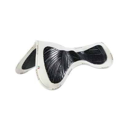 Acavallo - Underlag, Slim pad, close contact, ruskind, dobbeltsidet gel grip, flat