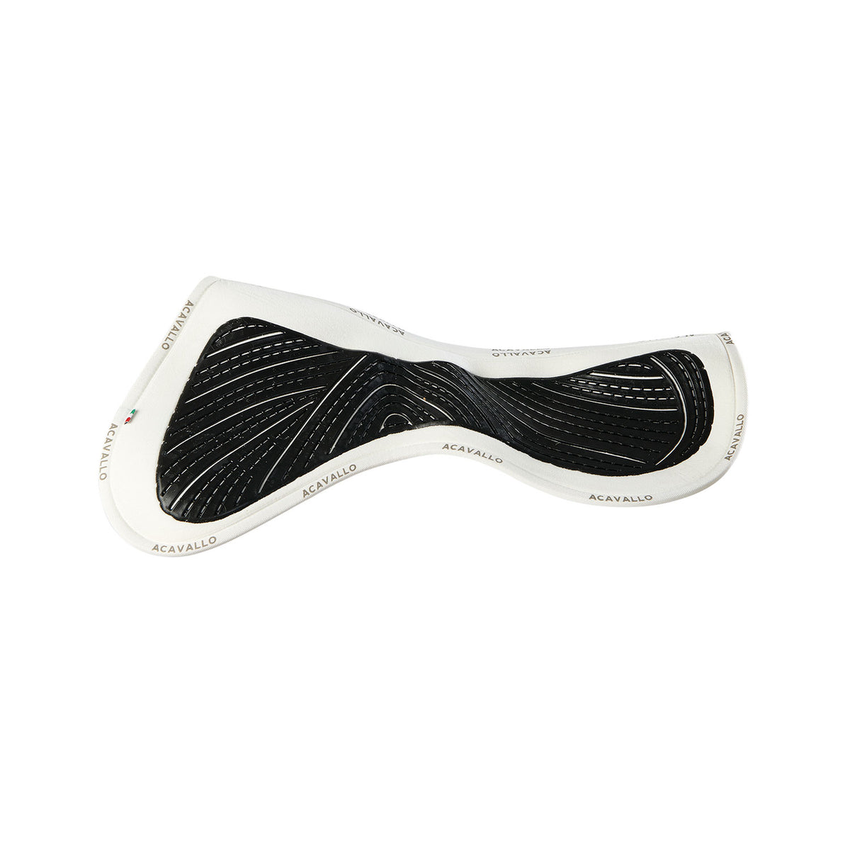 Acavallo - Underlag, Slim pad, close contact, ruskind, dobbeltsidet gel grip, flat