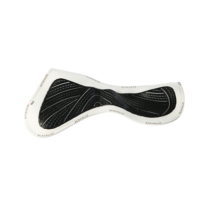 Acavallo - Underlag, Slim pad, close contact, ruskind, dobbeltsidet gel grip, flat