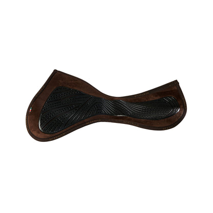 Acavallo - Underlag, Slim pad, close contact, ruskind, dobbeltsidet gel grip, flat