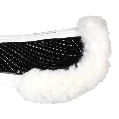 Acavallo - Underlag, Slim pad, close contact, cut-out lammeskind, dobbeltsidet gel, flat