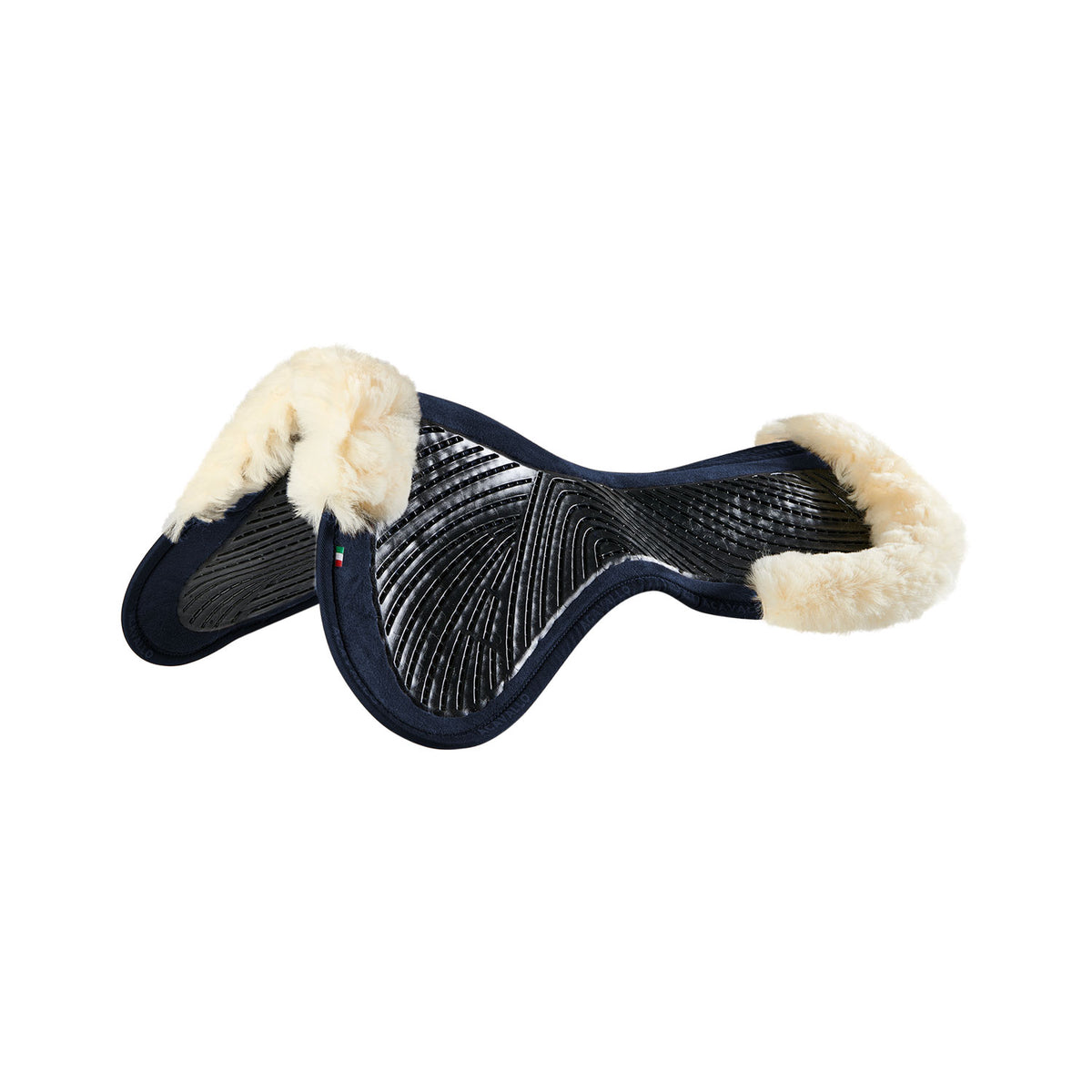 Acavallo - Underlag, Slim pad, close contact, cut-out lammeskind, dobbeltsidet gel, flat