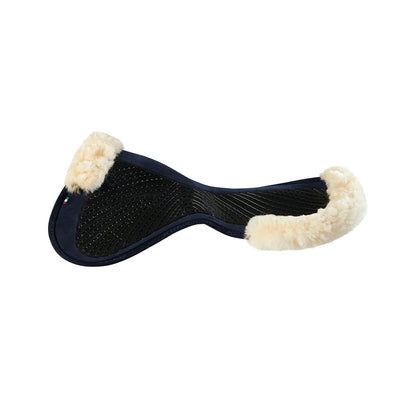 Acavallo - Underlag, Slim pad, close contact, cut-out lammeskind, dobbeltsidet gel, flat