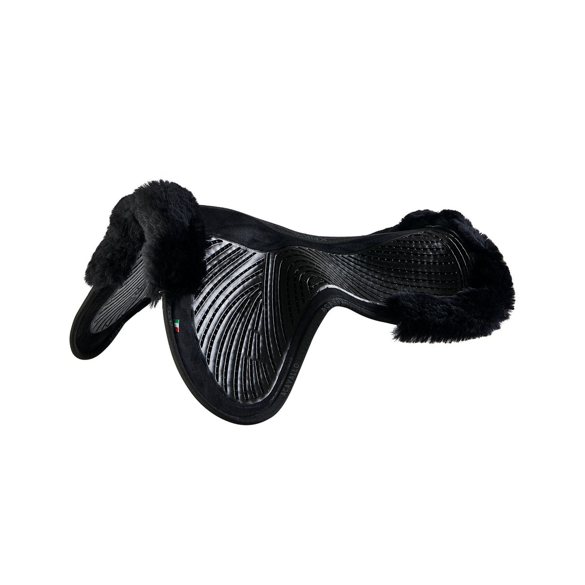 Acavallo - Underlag, Slim pad, close contact, cut-out lammeskind, dobbeltsidet gel, flat