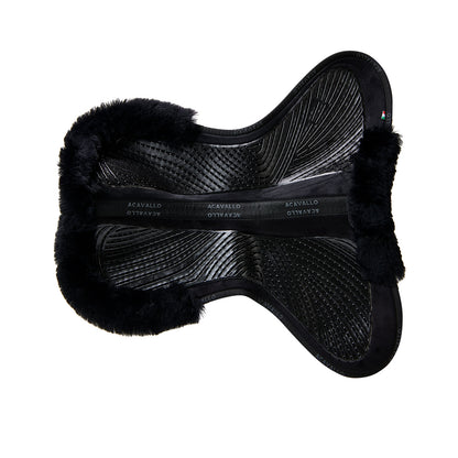 Acavallo - Underlag, Slim pad, close contact, cut-out lammeskind, dobbeltsidet gel, flat