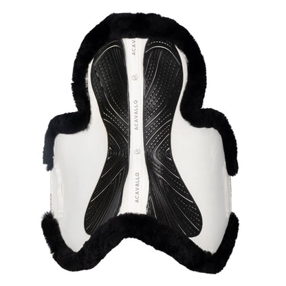 Acavallo - Sadelunderlag, spring, numnah, cut-out, dobbeltsidet gel grip