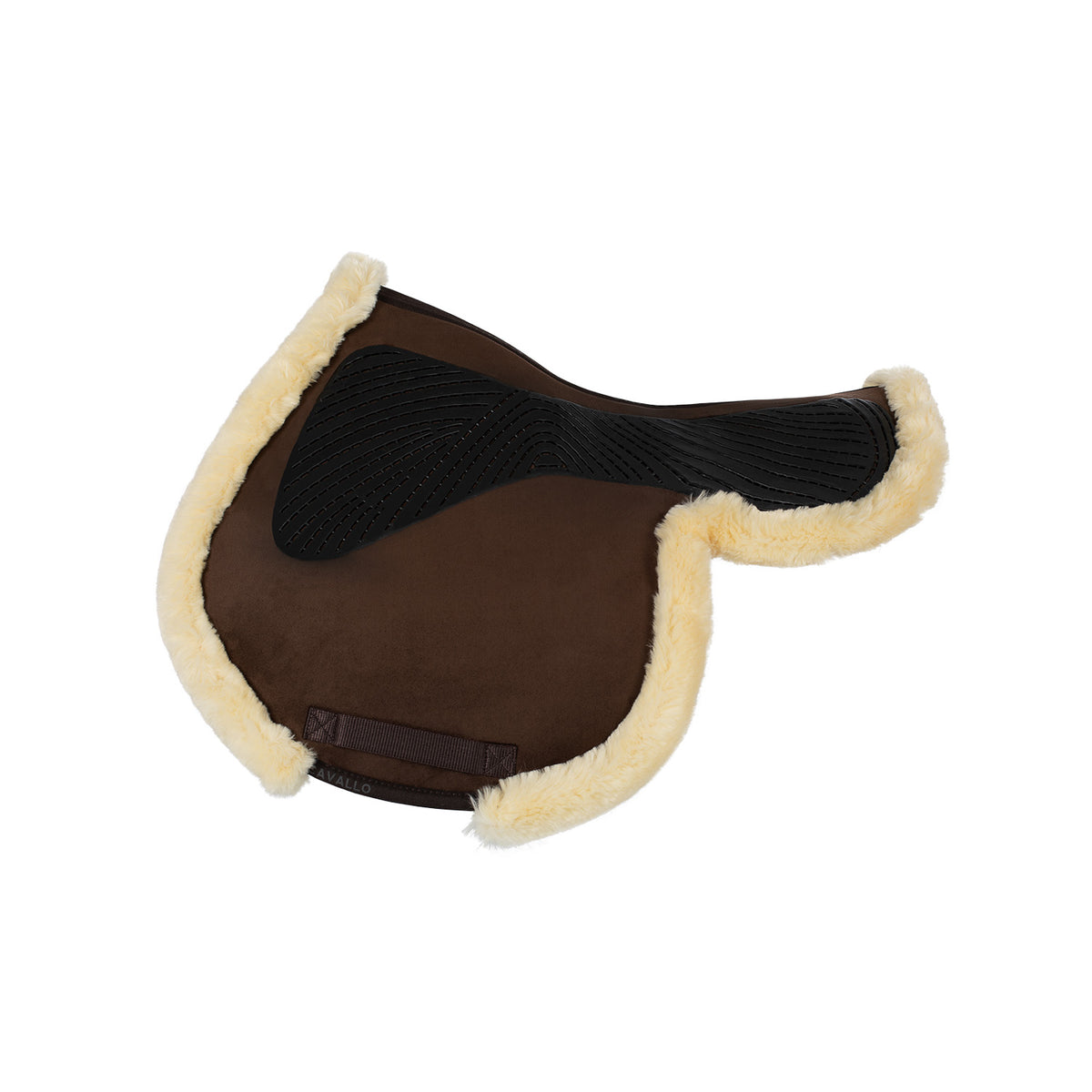 Acavallo - Sadelunderlag, spring, numnah, cut-out, dobbeltsidet gel grip