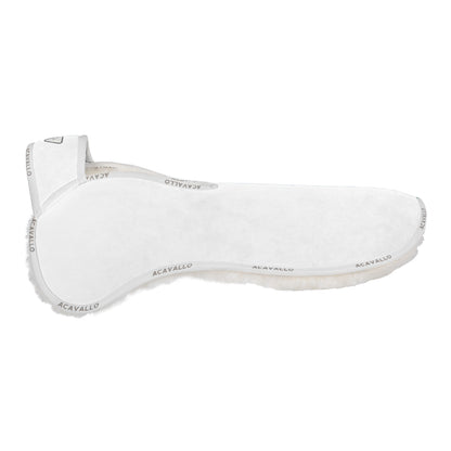 Acavallo - Underlag, memory foam, manke-fri, helt lammeskind, flat