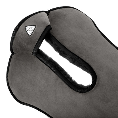 Acavallo - Underlag, memory foam, manke-fri, helt lammeskind, flat