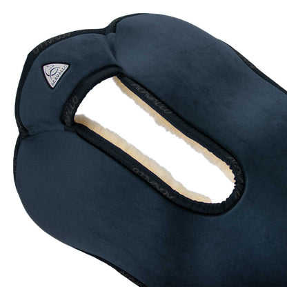 Acavallo - Underlag, memory foam, manke-fri, helt lammeskind, flat
