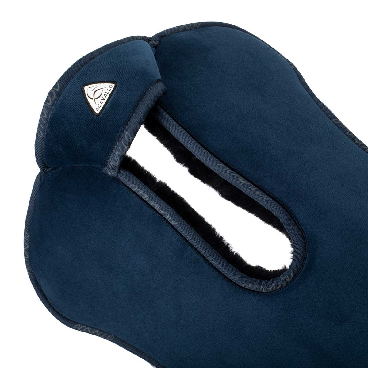 Acavallo - Underlag, memory foam, manke-fri, helt lammeskind, flat