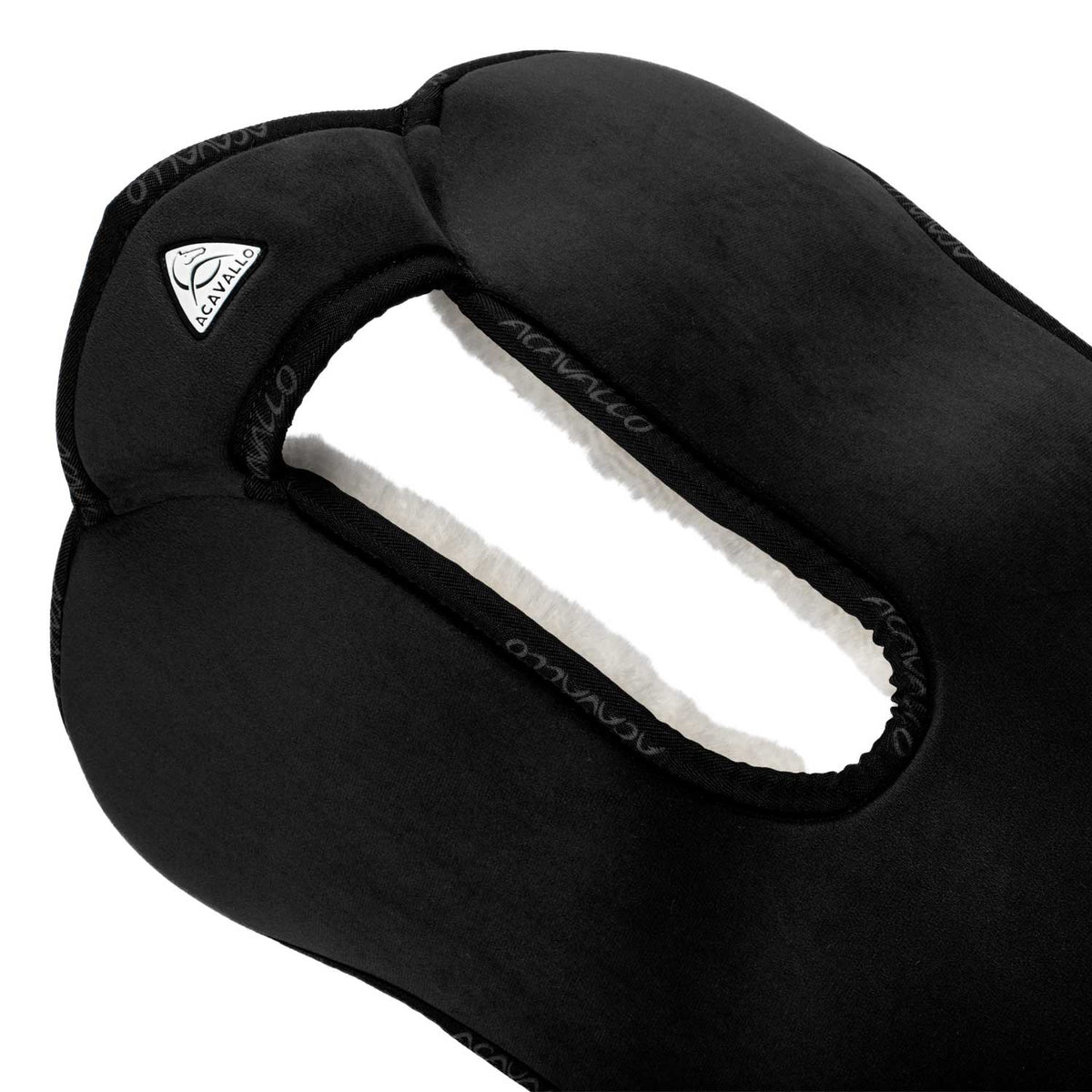 Acavallo - Underlag, memory foam, manke-fri, helt lammeskind, flat