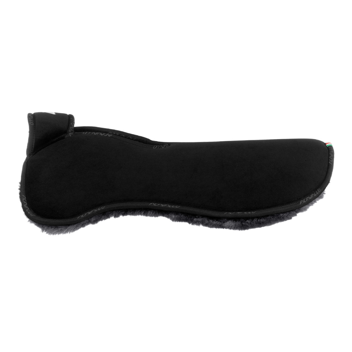 Acavallo - Underlag, memory foam, manke-fri, helt lammeskind, flat