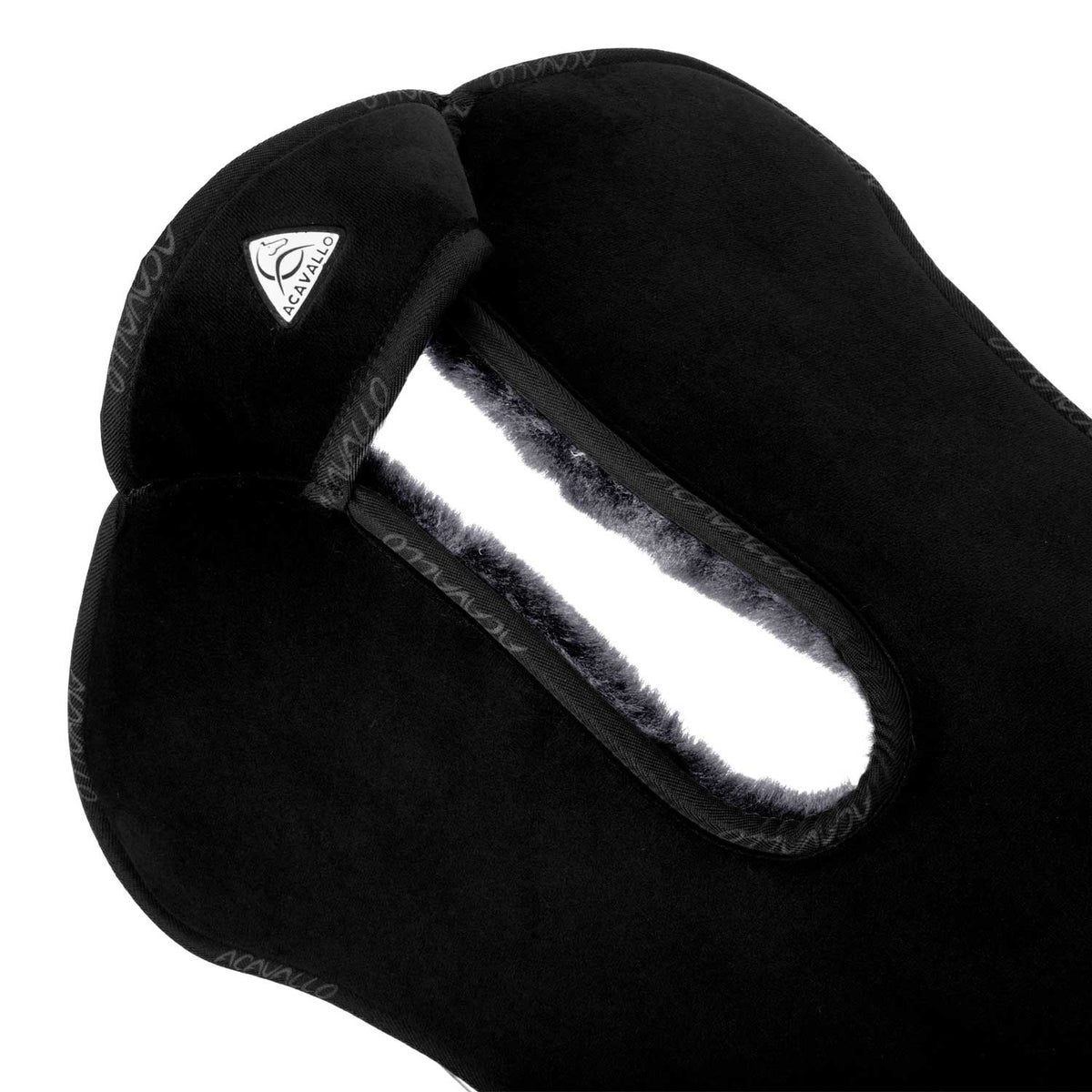 Acavallo - Underlag, memory foam, manke-fri, helt lammeskind, flat