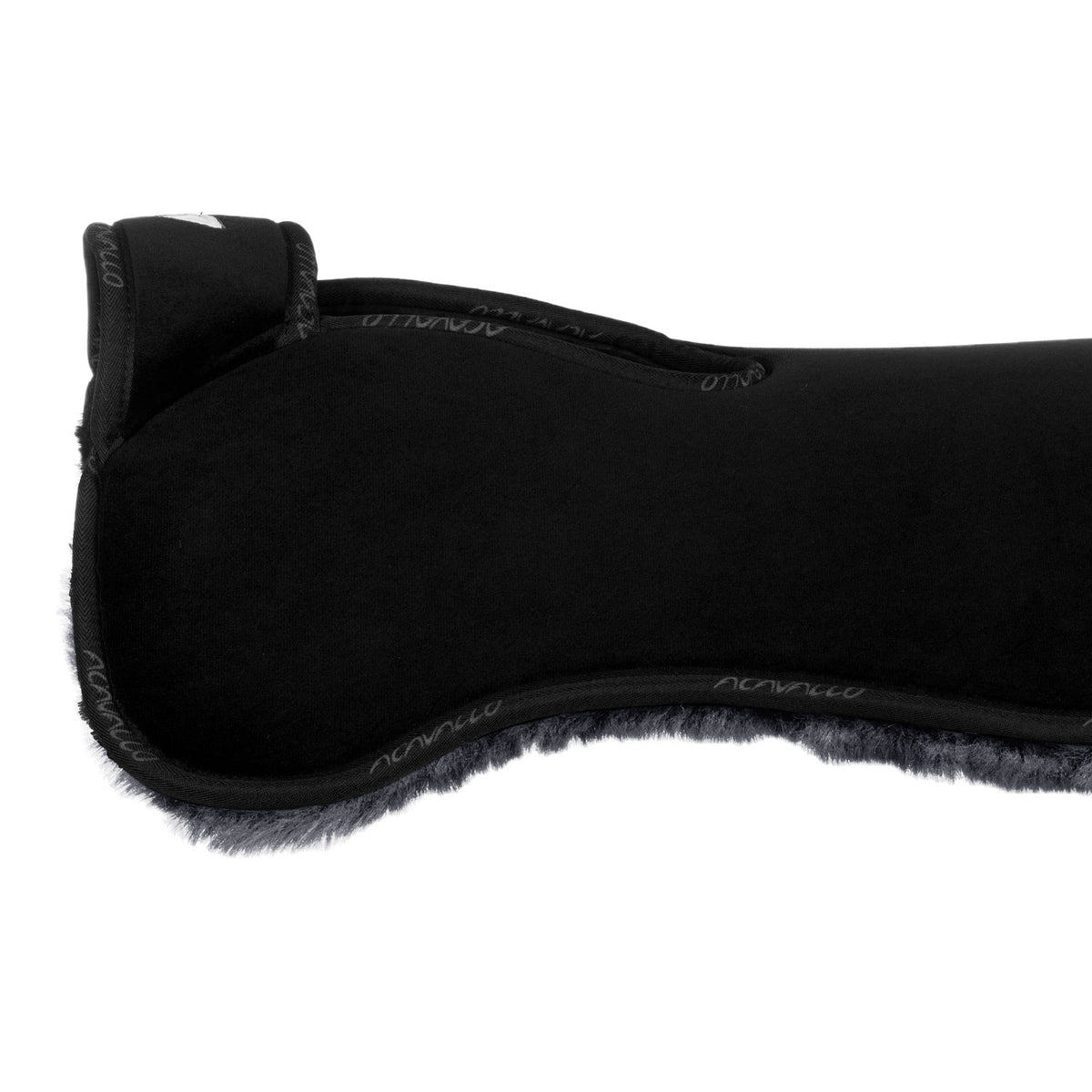 Acavallo - Underlag, memory foam, manke-fri, helt lammeskind, flat