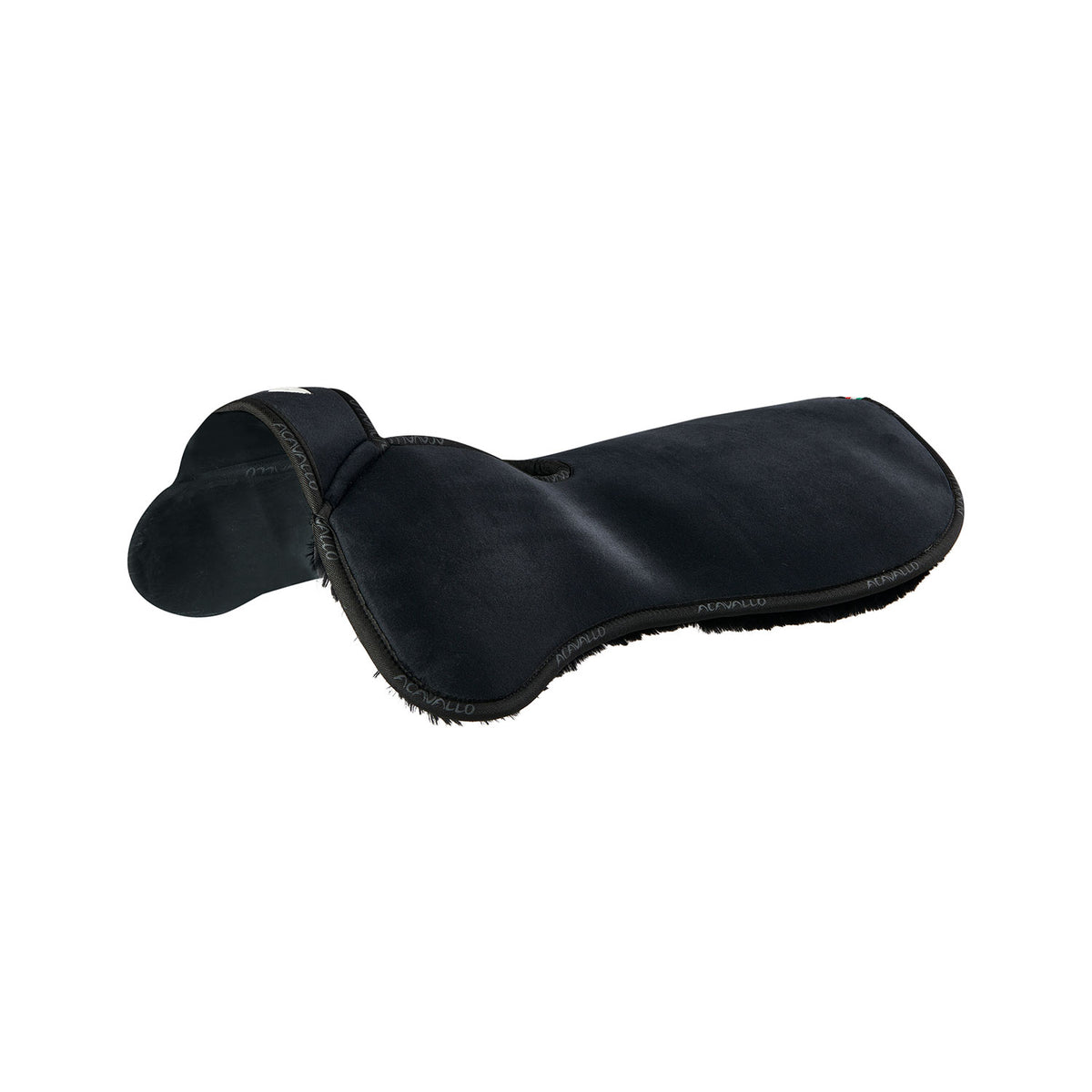 Acavallo - Underlag, memory foam, manke-fri, helt lammeskind, flat