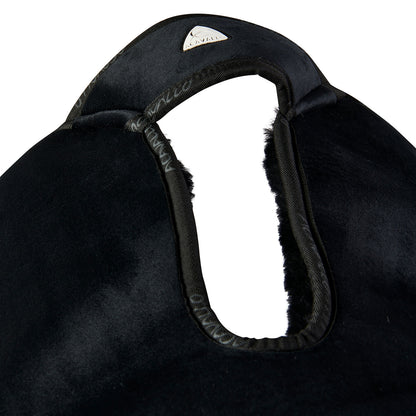 Acavallo - Underlag, memory foam, manke-fri, helt lammeskind, flat