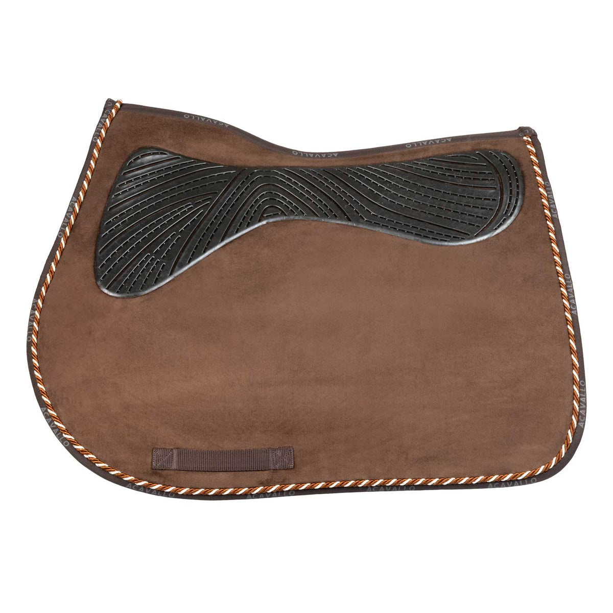 Acavallo - Sadelunderlag, spring, dobbeltsidet Classic gel, med snor