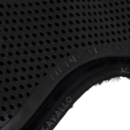 Acavallo - Underlag, memory foam, manke-fri, helt lammeskind, Classic gel, flat
