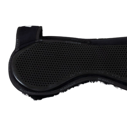 Acavallo - Underlag, memory foam, manke-fri, helt lammeskind, Classic gel, flat
