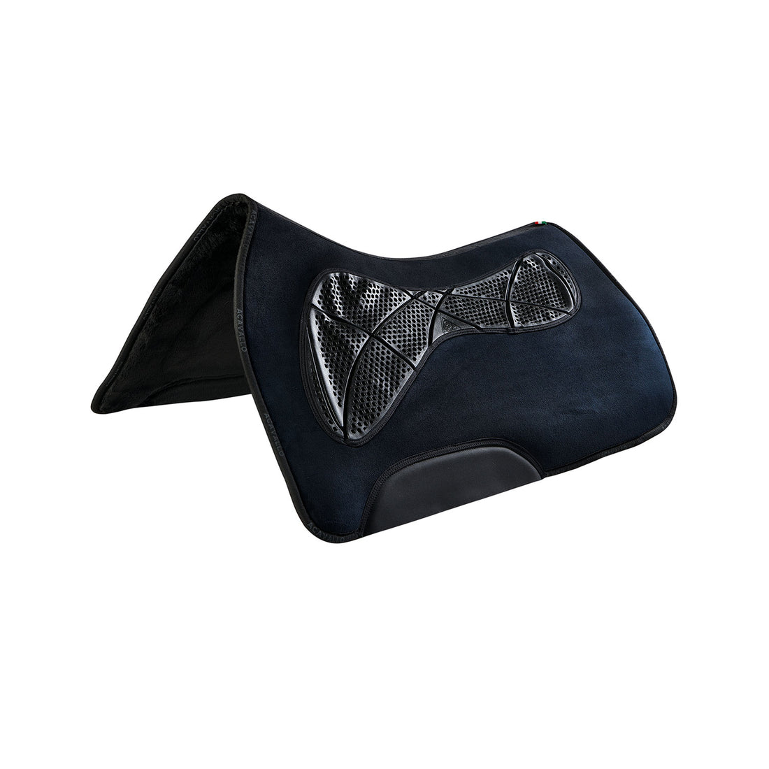 Acavallo - Sadelunderlag, western, ruskind, gel grip