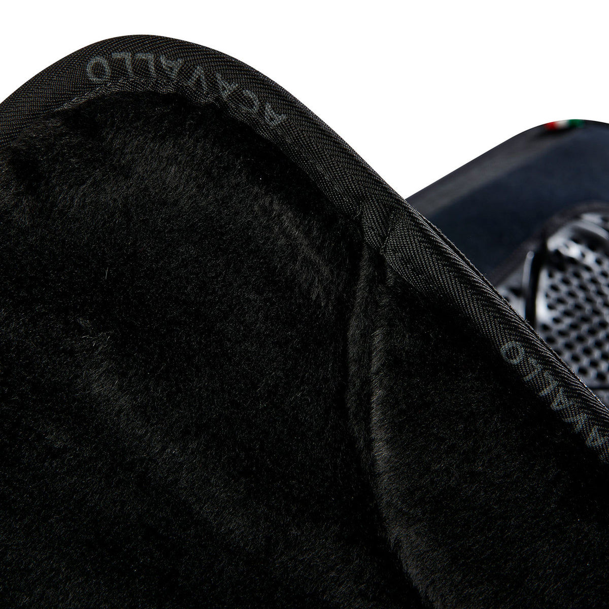 Acavallo - Sadelunderlag, western, ruskind, gel grip