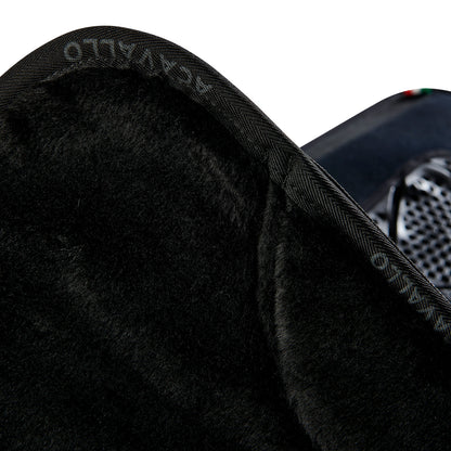 Acavallo - Sadelunderlag, western, ruskind, gel grip