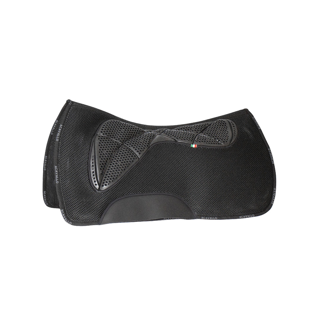 Acavallo - Sadelunderlag, western, memory foam, 3D spacer, gel grip
