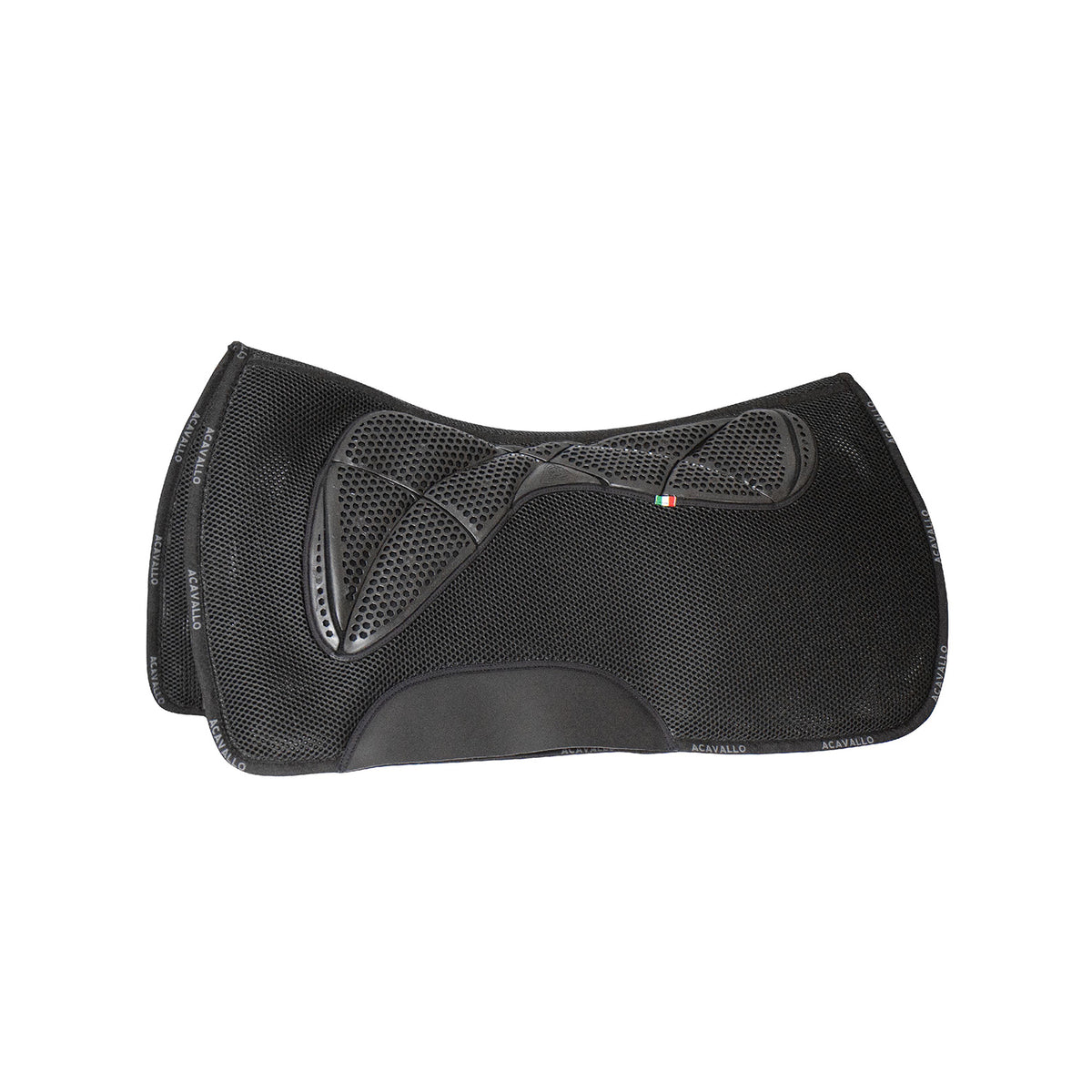 Acavallo - Sadelunderlag, western, memory foam, 3D spacer, gel grip