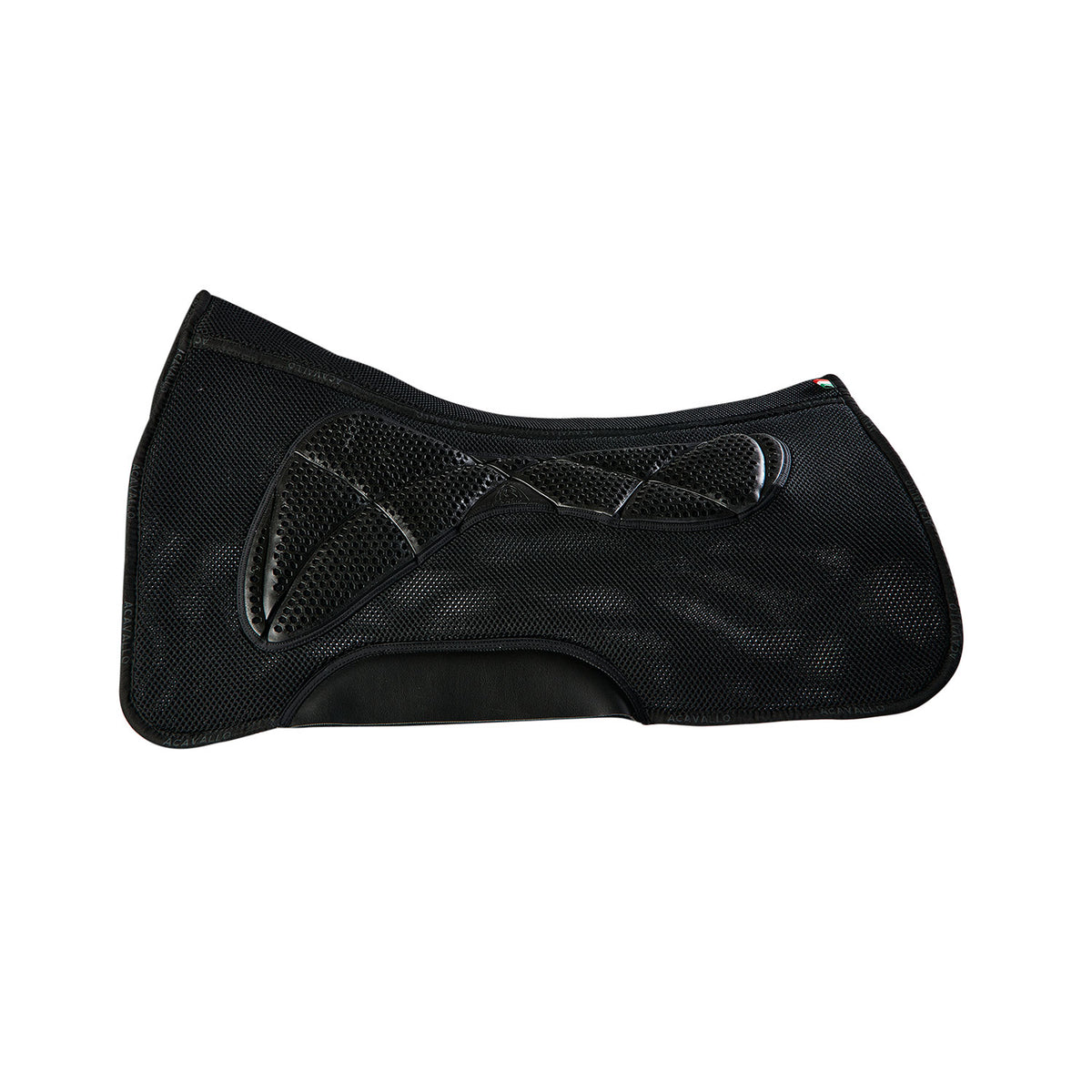 Acavallo - Sadelunderlag, western, memory foam, 3D spacer, gel grip