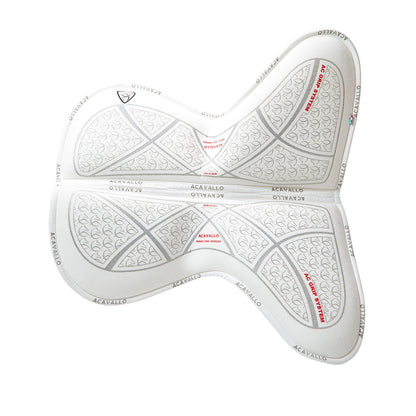 Acavallo - Underlag, memory foam, close contact, ruskind, AC grip, flat