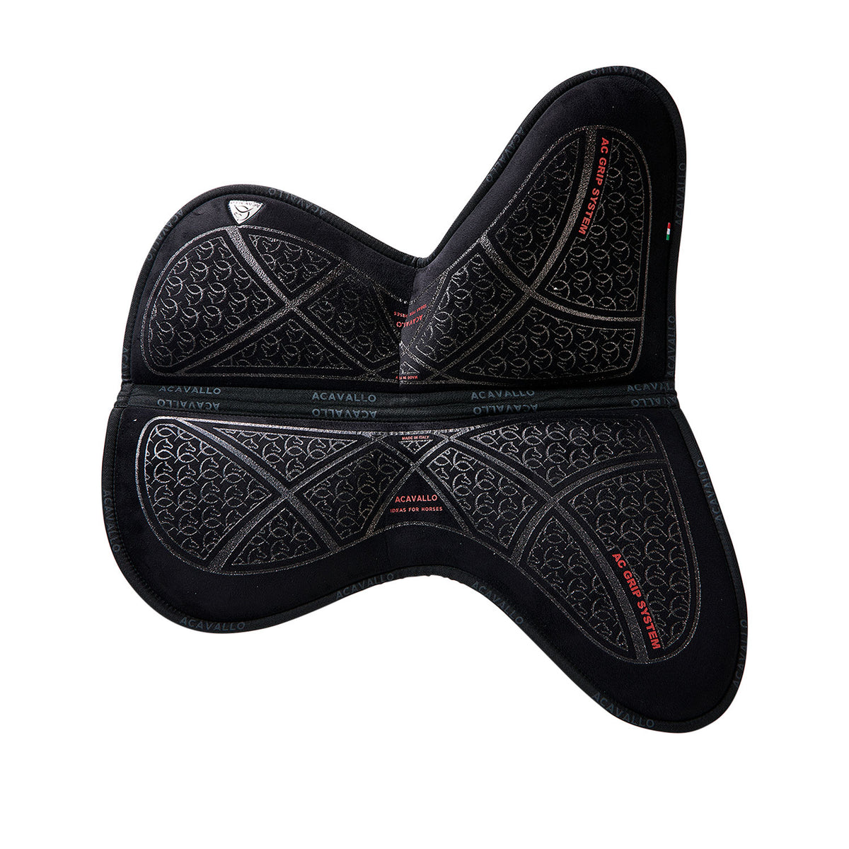 Acavallo - Underlag, memory foam, close contact, ruskind, AC grip, flat