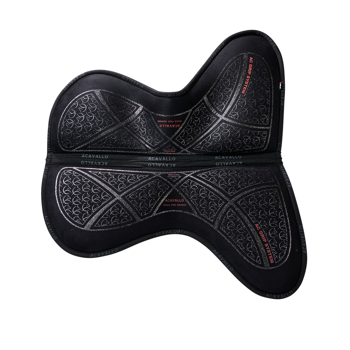 Acavallo - Underlag, memory foam, close contact, ruskind, AC grip, flat