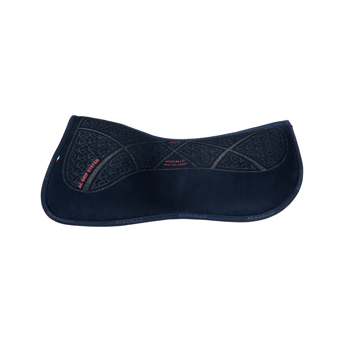 Acavallo - Half pad, memory foam, ruskind, AC grip, flat