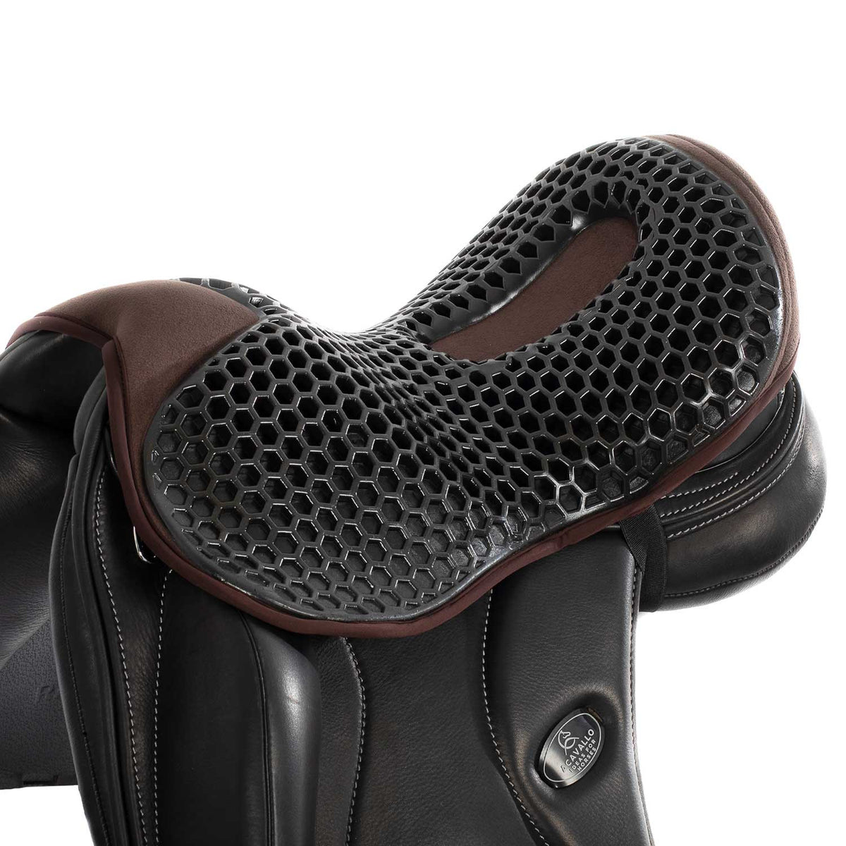 Acavallo - Sædehynde, Ortho-Coccyx, dressur, Hexagonal gel-out, Dri-lex 20 mm