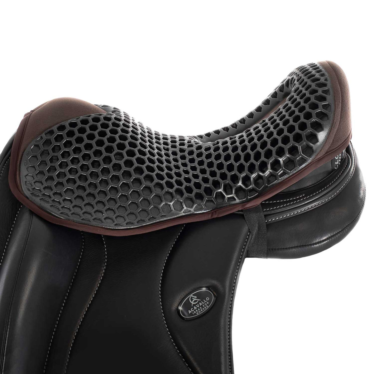 Acavallo - Sædehynde, Ortho-Coccyx, dressur, Hexagonal gel-out, Dri-lex 20 mm