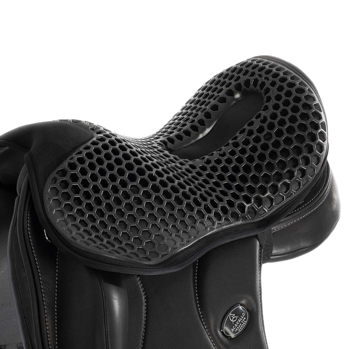 Acavallo - Sædehynde, Ortho-Coccyx, dressur, Hexagonal gel-out, Dri-lex 20 mm