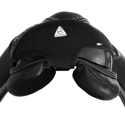 Acavallo - Sædehynde, Ortho-Coccyx, dressur, Hexagonal gel-out, Dri-lex 20 mm
