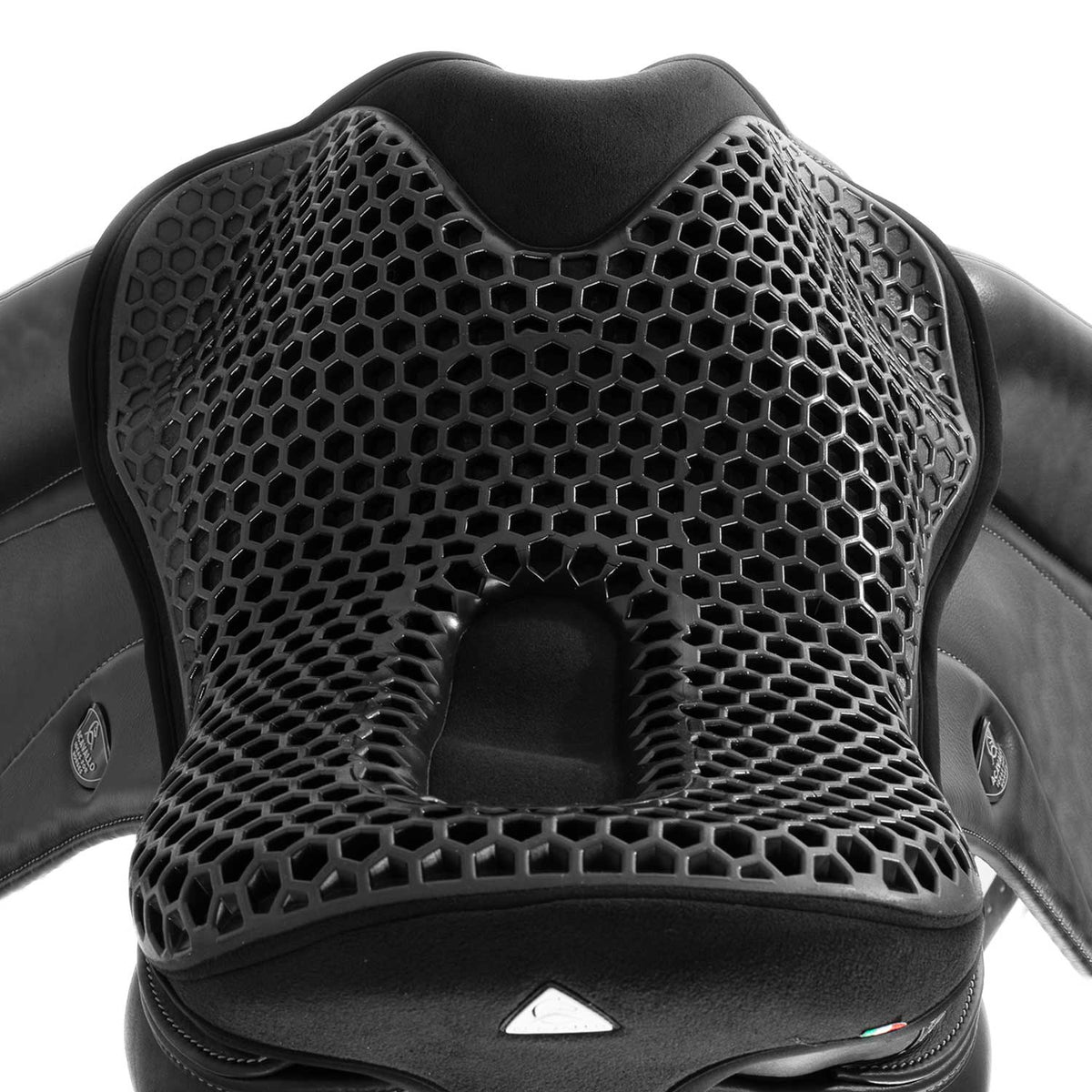 Acavallo - Sædehynde, Ortho-Coccyx, dressur, Hexagonal gel-out, Dri-lex 20 mm
