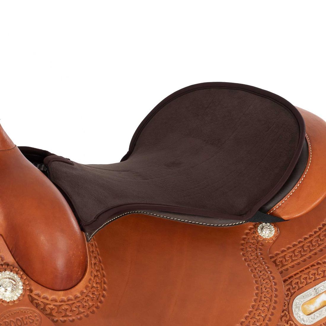 Acavallo - Sædehynde, western, Classic gel-in, Dri-lex 10 mm