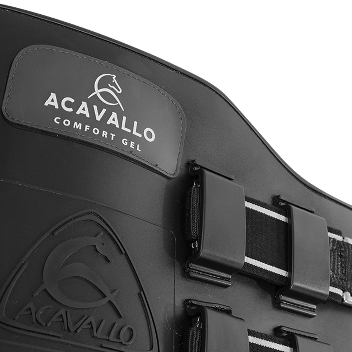 Acavallo - Kort gjord, islandsk/dressur, gel og PVC, rustfri spænder