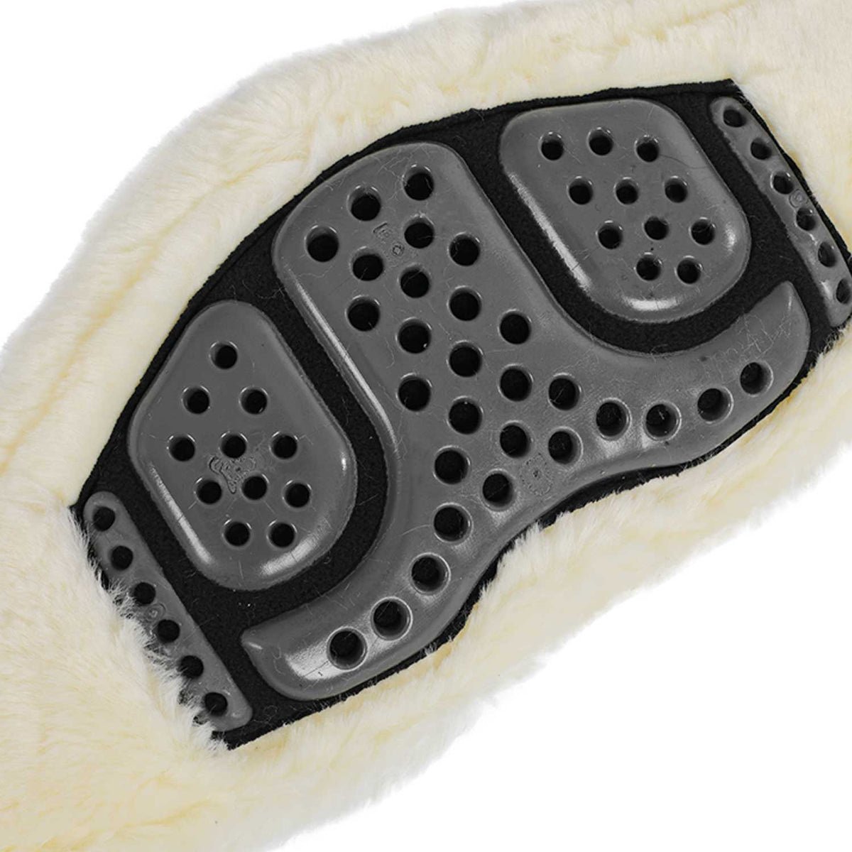 Acavallo - Springgjord, Classic gel, PVC, aftageligt kunstigt lammeskind