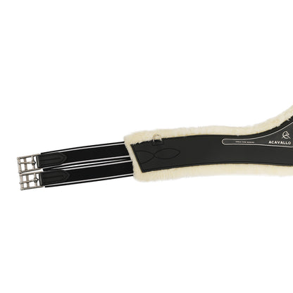 Acavallo - Springgjord, Classic gel, PVC, aftageligt kunstigt lammeskind