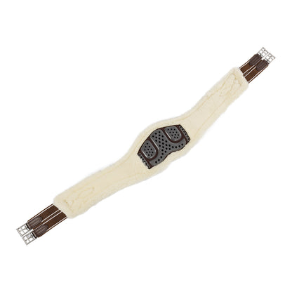 Acavallo - Springgjord, Classic gel, PVC, aftageligt kunstigt lammeskind
